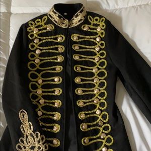 Men’s band/military style jacket